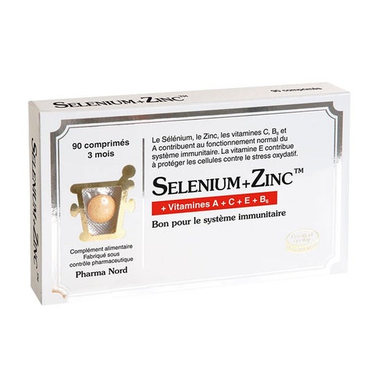 Pharma Nord Selenium+Zinc 90 comprimés