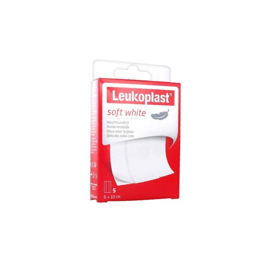 Leukoplast Soft Whit pansements 10x6 cm (5 pièces)