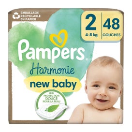 Pampers Harmonie couches T2 (4-8 kg) 48 pièces
