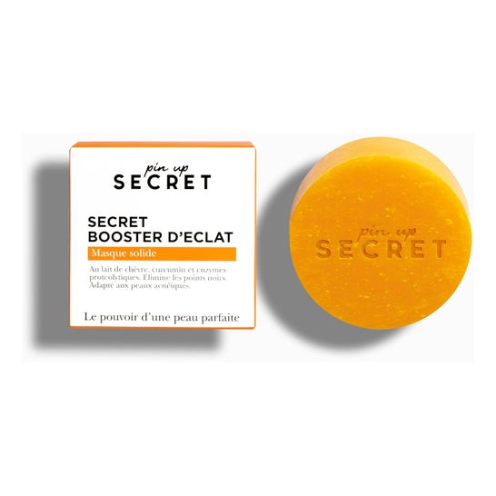 Pin Up Secret Booster Éclat Masque Solide Curcuma 30 g