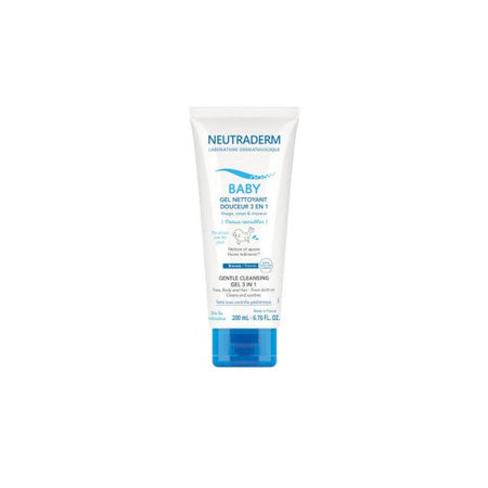 Neutraderm Bébé gel nettoyant 3-en-1 (200 ml)