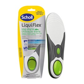 Scholl LiquiFlex Semelles Soutien Quotidien Taille 1 (1 paire)