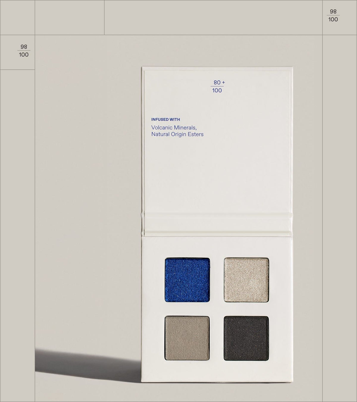 KORRES Real Color Eyeshadow Palette Smokey Sea 02 (4 g)