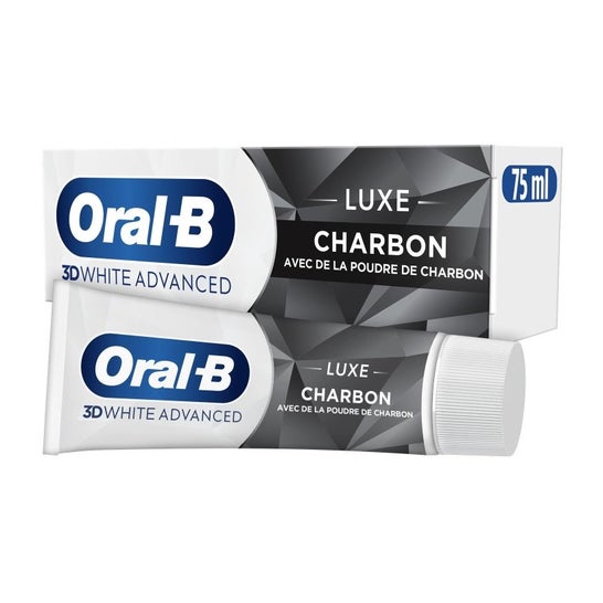 Oral-B 3D White Advanced Luxe Charbon Dentifrice (75 ml)