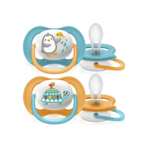 Philips Avent Ult Air Sucette Tortue 6-18 mois (2 pièces)