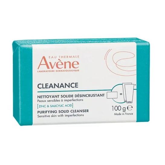 Avène Cleanance pain nettoyant solide désincrustant (100 g)