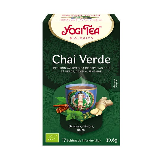 Yogi Tea Thé vert chai (17 sachets)
