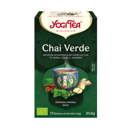 Yogi Tea Thé vert chai (17 sachets)