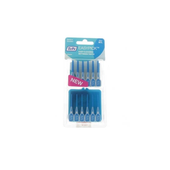 TePe Easypick M/L bleu (36 pièces)