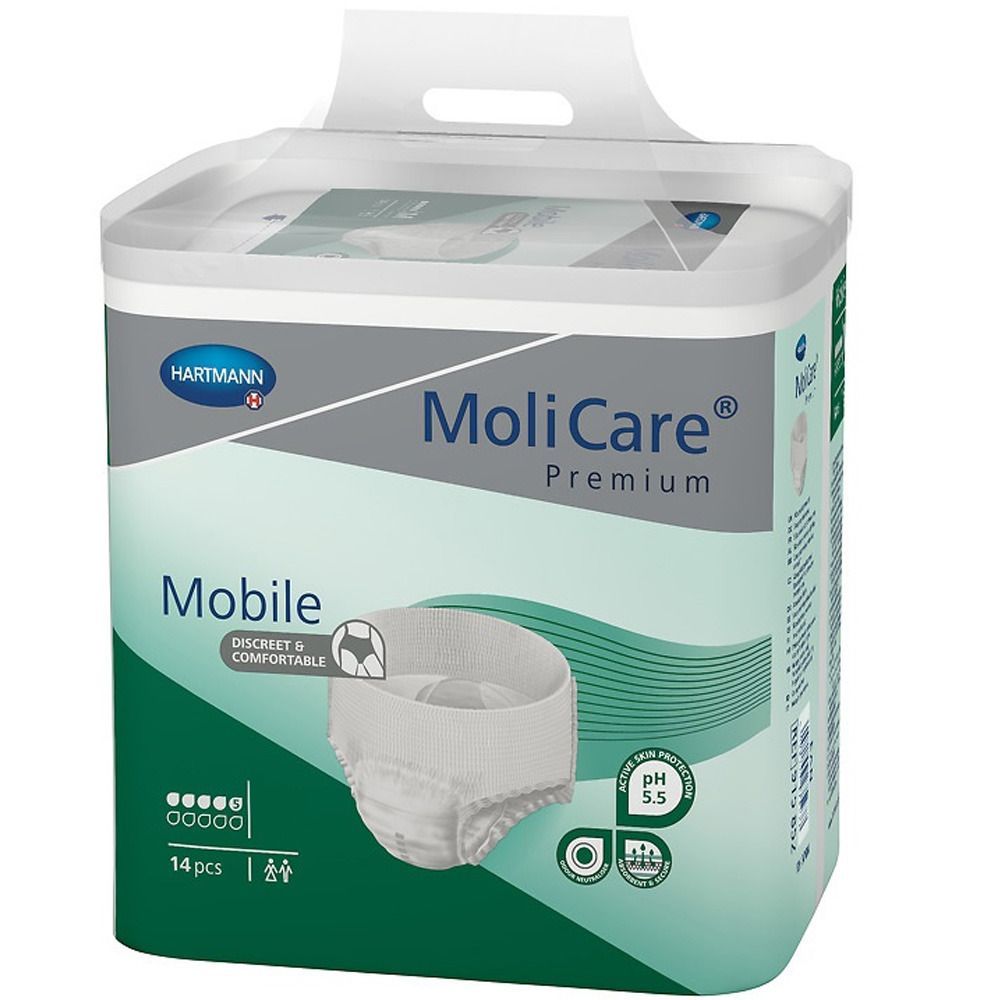 MoliCare Premium Mobile 5 Tropfen TR L (14 pièces)