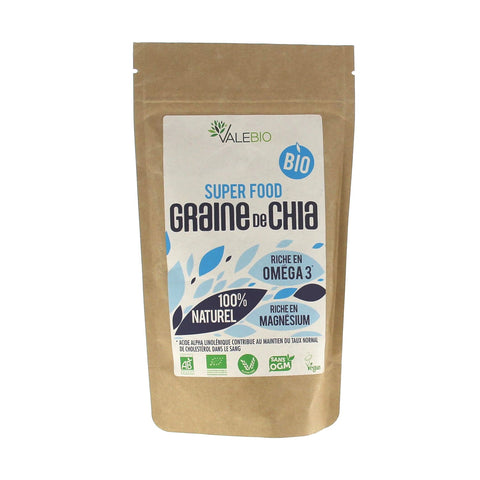 Valebio Organic Chia Seeds 200g