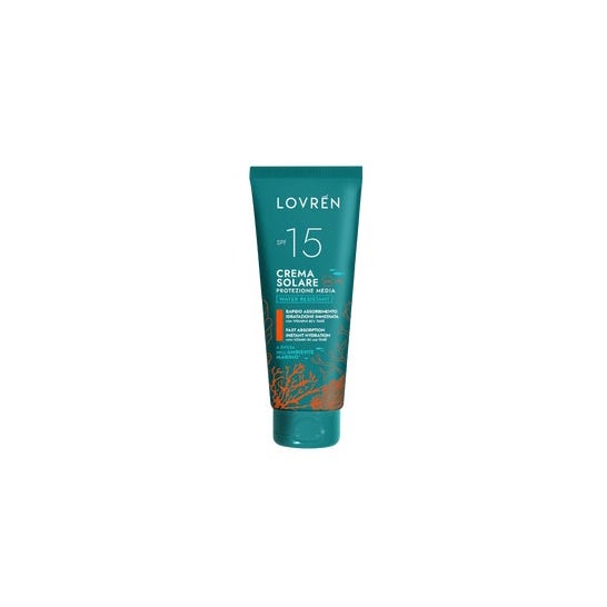 Lovren Crème Solaire Résistante à l'Eau Spf15 100ml