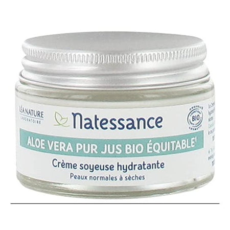 Natessance Aloe Vera crème hydratante soyeuse (50 ml)