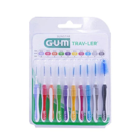 Gum Trav-ler Brossettes Interdentaires 10 unités