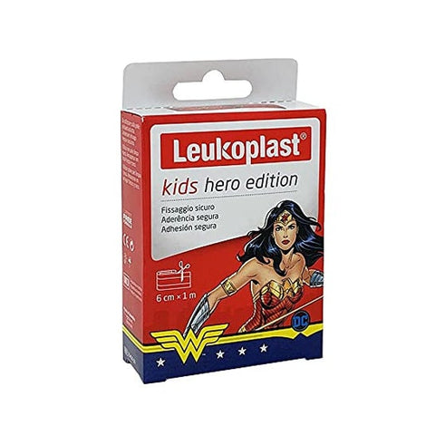 Leukoplast Kids Hero Wonder Woman (6 cm x 1 m, 1 rouleau)