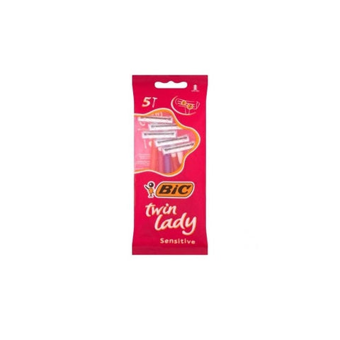 Bic Rasoir Sensitive Twin Lady (5 pièces)