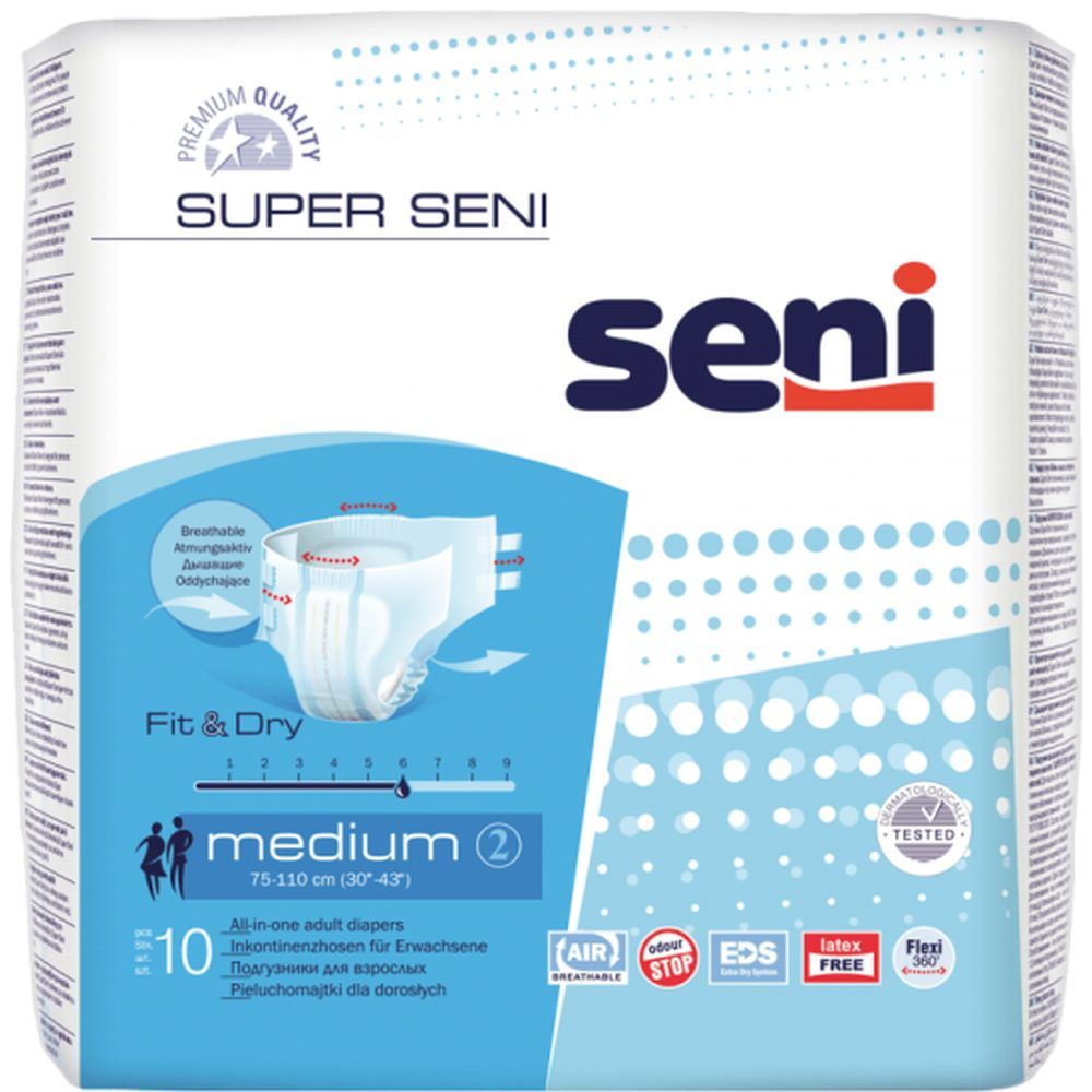 Super Seni culottes d'incontinence (10 pièces)