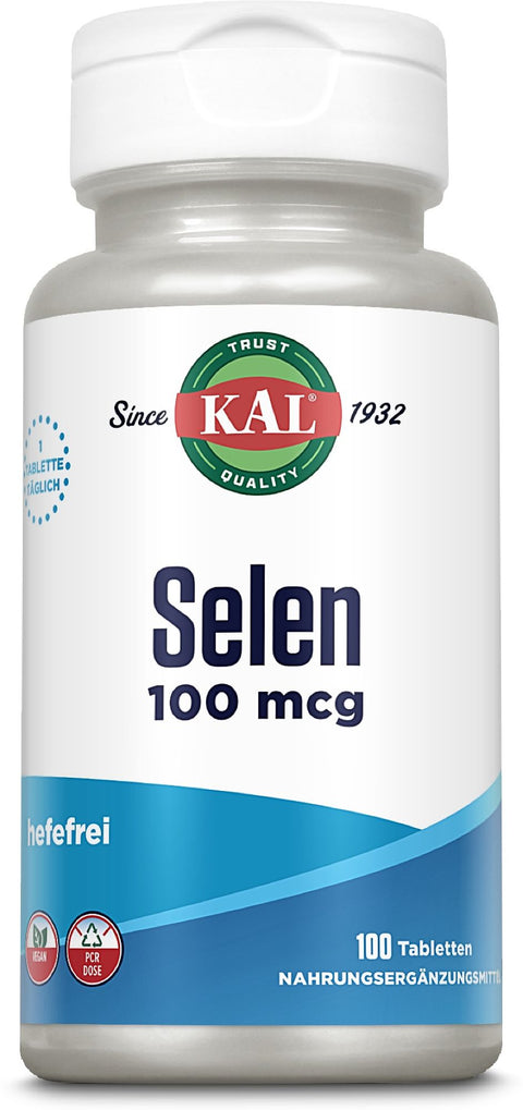 KAL Sélénium 100 mcg