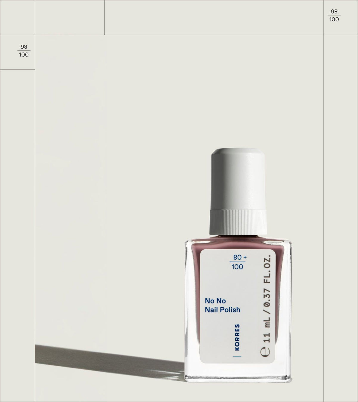 KORRES No No vernis à ongles Prune 66 (11 ml)