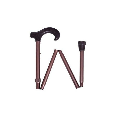 Herdegen canne Derby pliable réglable aluminium bronze (1 pièce)
