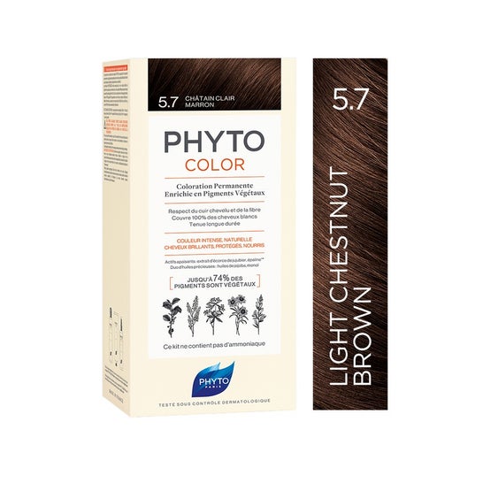 PHYTO Phytocolor 5.7 Châtaigne marron clair