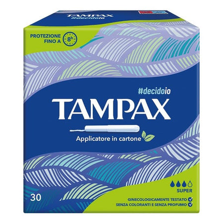 Tampax Blue Box Super (30 pièces)