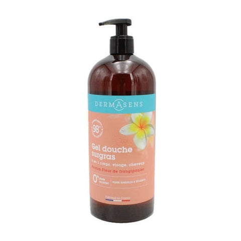Dermasens 3-in-1 Frangipani Flower Replenishing Shower Gel 1L