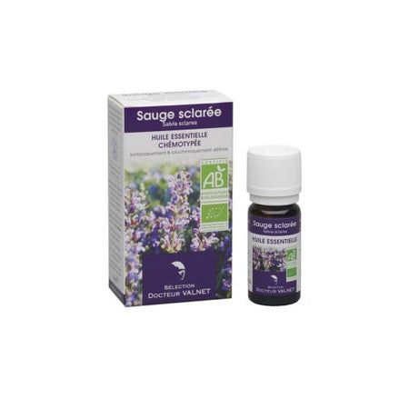 Docteur Valnet Huile essentielle bio de sauge sclarée (10 ml)