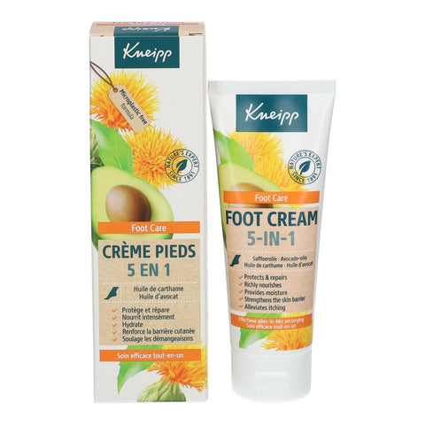 Kneipp crème pour les pieds 5En1 (75 ml)