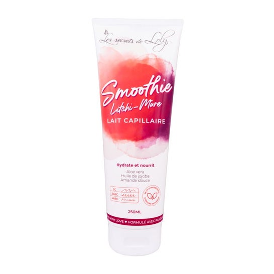 Les Secrets de Loly Smoothie Litchi Mûre Lait Capillaire (250 ml)