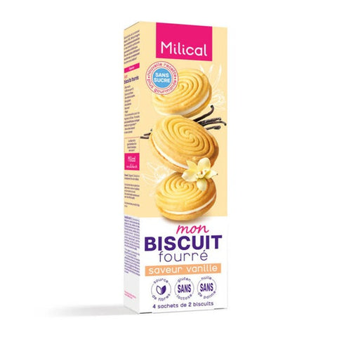 Milical Biscuits Fourrés Vanille