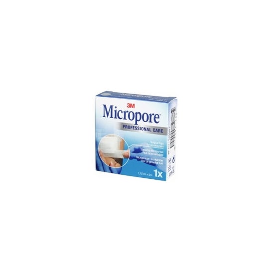 Micropore Sparadrap microporeux (1,25cm x 5m)