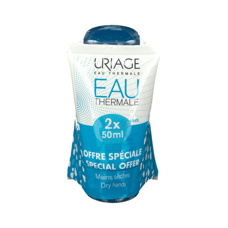 Uriage Crème d'Eau Mains 2x50ml
