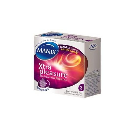 Manix xtra Pleasure 3 Préservatifs