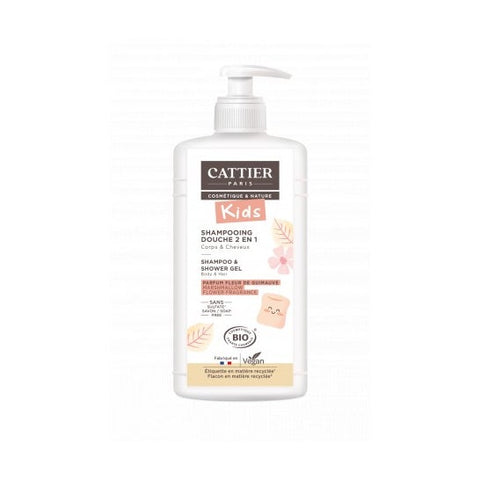 Cattier Kids Shampooing et gel douche 2 en 1 (500 ml)
