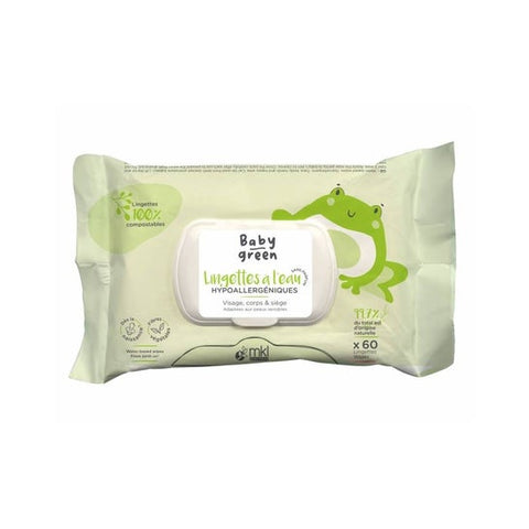 MKL Green Nature Baby Green Wipes Cosmos Nat 60 Wipes