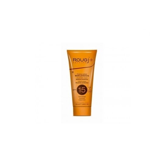 Rougj Solaire écran solaire visage et corps SPF15+ 100ml