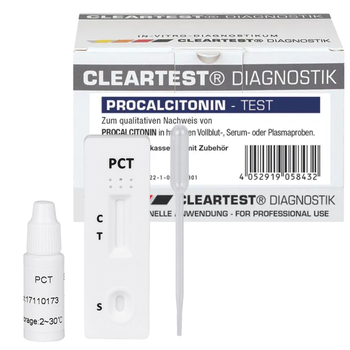 CLEARTEST Procalcitonin PCT test rapide (10 pièces)