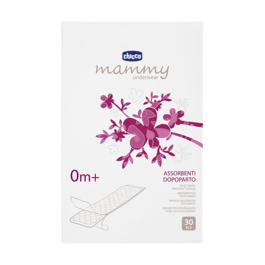 Chicco Mammy Culottes compresses post-partum (30 pièces)