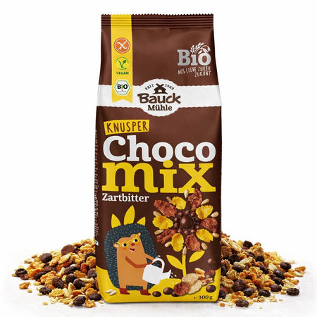 Bauckhof Bio petit-déjeuner croustillant chocolat noir (300 g)