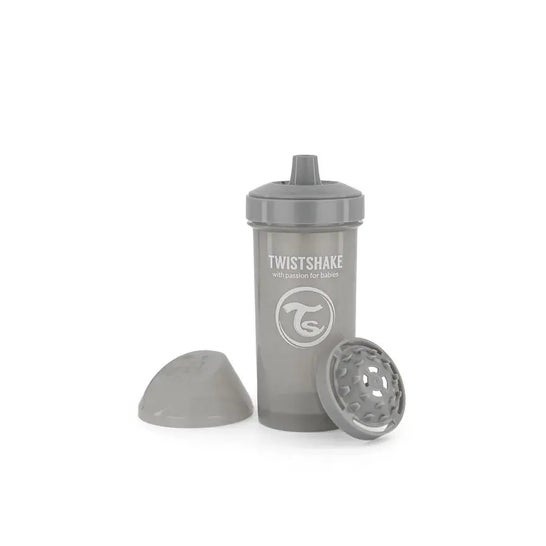TwistShake Gobelet Kid Couleur Gris +12m 360ml