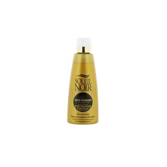 Soleil Noir huile vitaminée ultra bronzante sans filtre (150 ml)