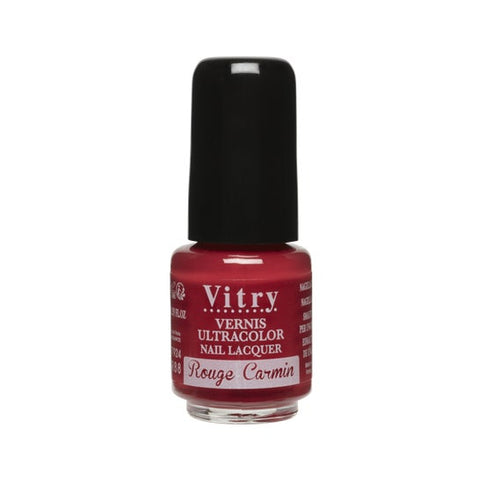 Vitry Mini Vernis Rouge Carmin (4 ml)