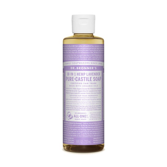 Dr. Bronner's Savon liquide lavande bio (240 ml)