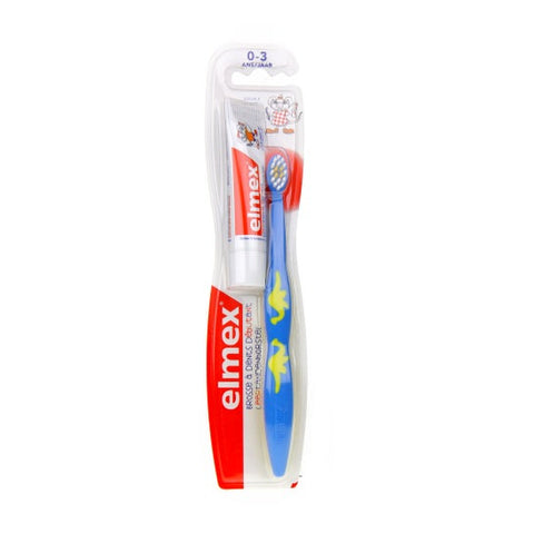 Elmex Beginner Toothbrush 0-3 Years 2 pieces