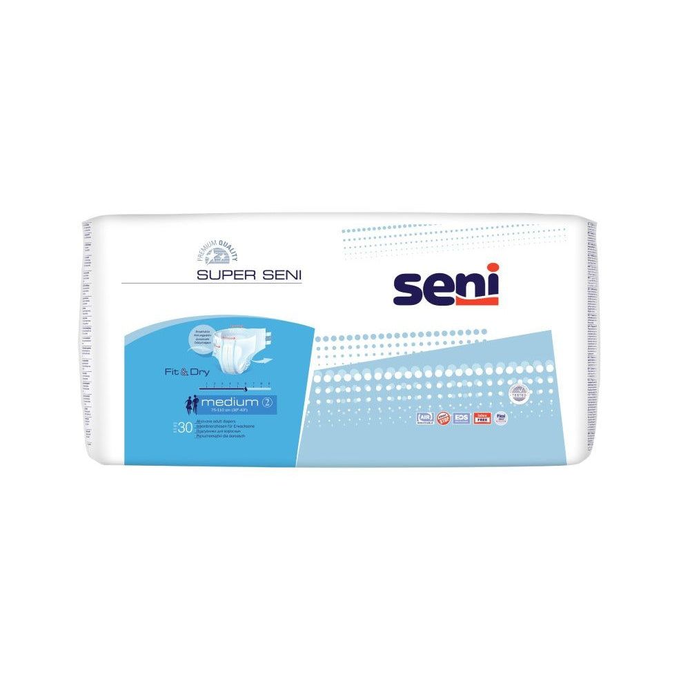 Super Seni M culottes d'incontinence (4x30 pièces)
