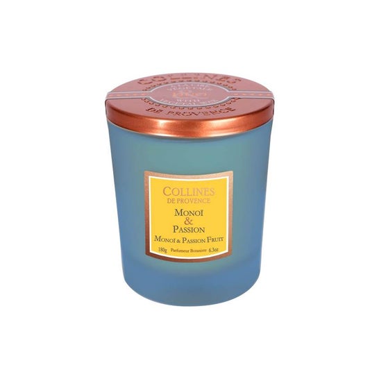 Collines de Provence Bougie Parfumé Monoï & Passion 180g