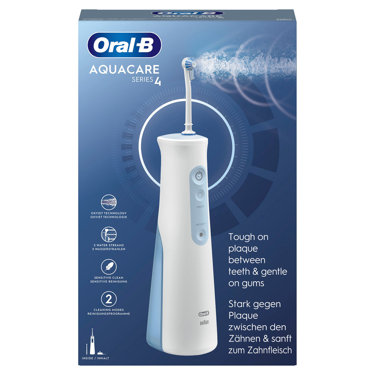 Oral-B Hydropulseur "Aqua Care 4" blanc (1 pièce)