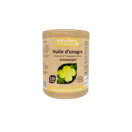 Nat&Form Eco Onagre Bio 120 gélules