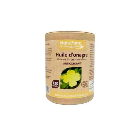 Nat&Form Eco Organic Evening Primrose 120 capsules
